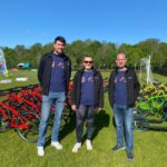 Harmony Energy staff standing at the cycling section of the Brownlee Foundation mini triathlon.