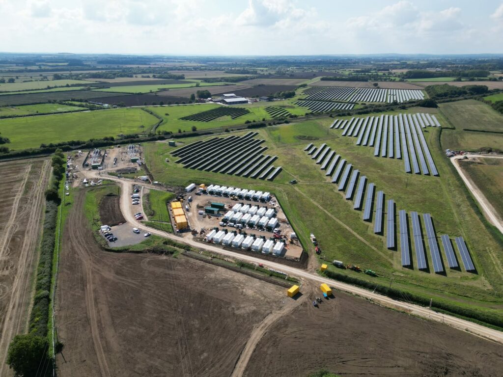 Ripresa con drone di Bumpers BESS