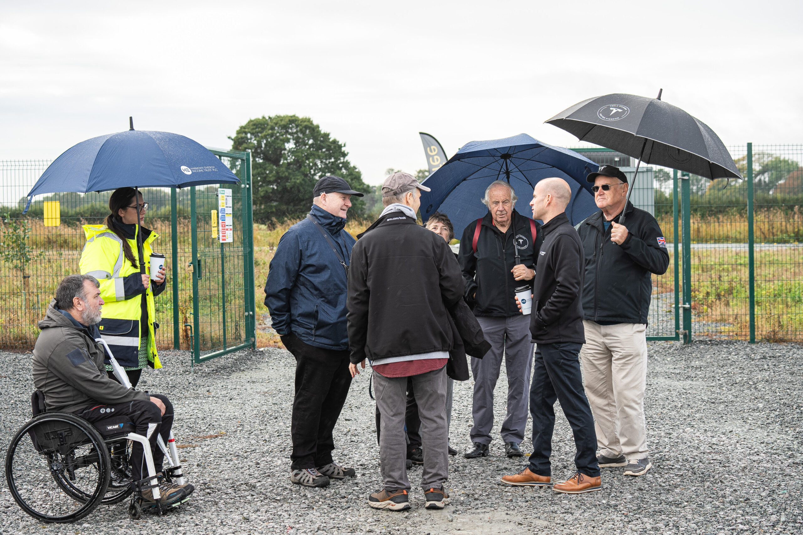 Tesla Owners UK group visiting Pillswood site