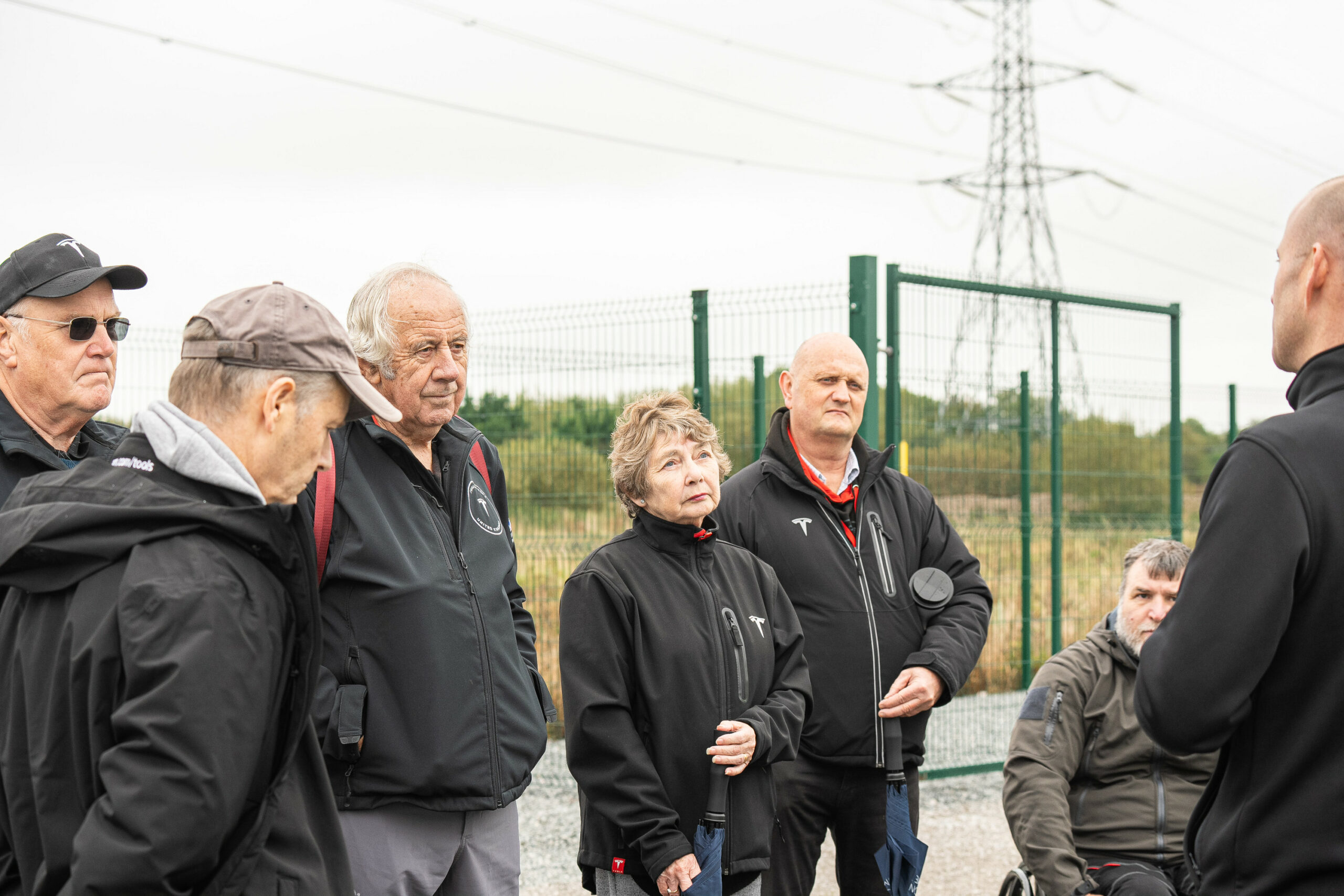 Tesla Owners UK group visiting Pillswood site