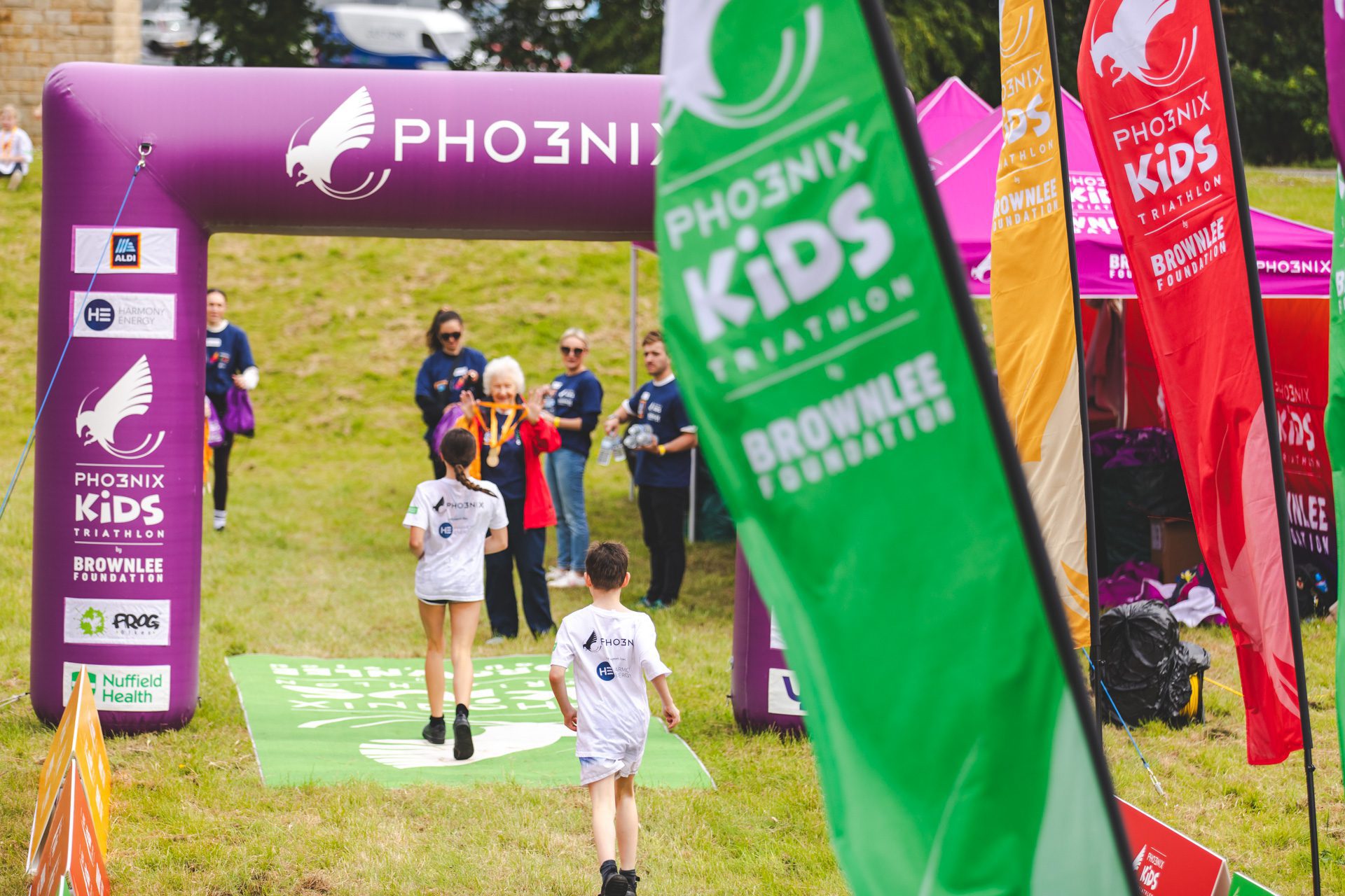 Pictures from the Brownlee Foundation Mini-Triathlon Series