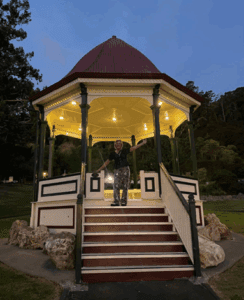 Light up the Domain park