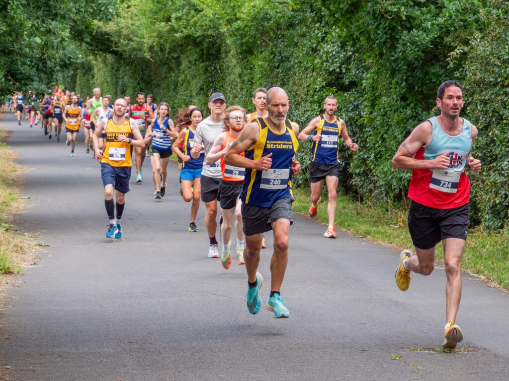 Runners participating in Harrogate 10k